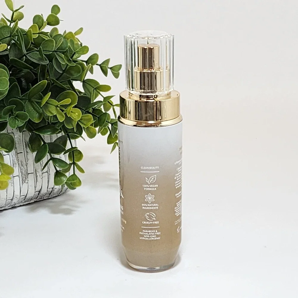 L'essence Beauty 24K Gold & Collagen Firming Anti-aging Facial Serum 1.69 fl oz